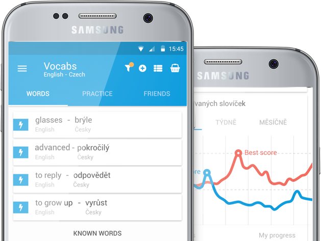 VOCABS mobile app